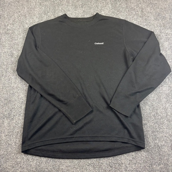 CARHARTT Men’s Black Long Sleeve Baselayer size: Large - Picture 1 of 6